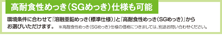 高耐食性めっき